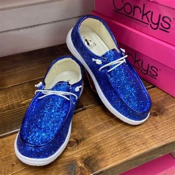 Corky's Blue Glitter Kayak - Picture 2 of 2